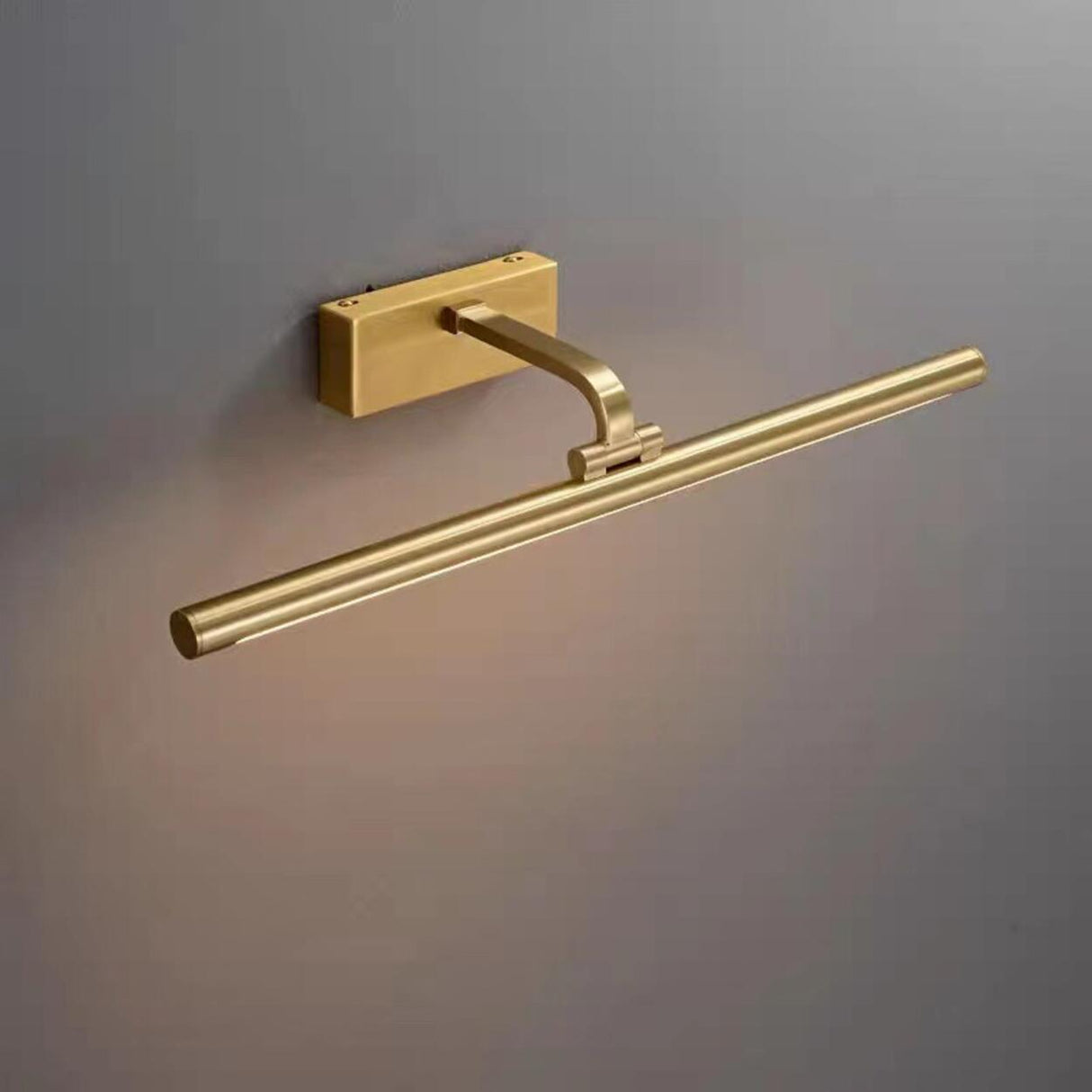 Modern Gold Bathroom Vanity Mirror Light Fixture Image - 4