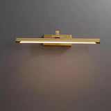 Modern Gold Bathroom Vanity Mirror Light Fixture Image - 5