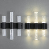 Modern Gold Bubble Glass Tubes Wall Sconce Light Image - 16