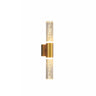 Modern Gold Bubble Glass Tubes Wall Sconce Light Image - 9