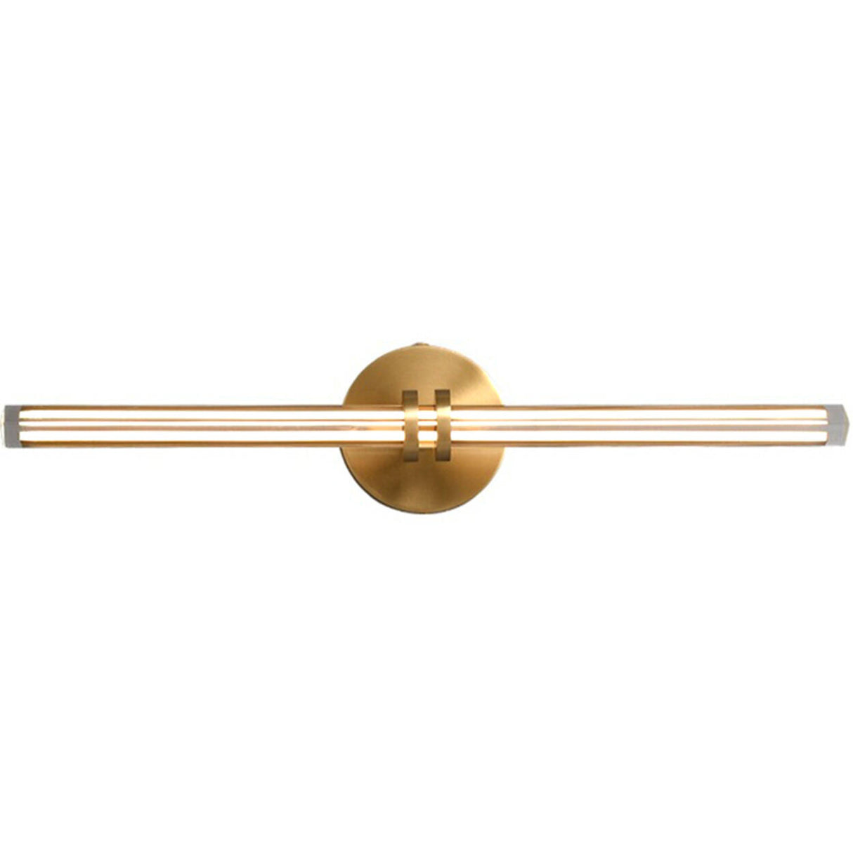 Modern Gold Cylinder LED Bathroom Vanity Light  Image - 5