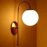 Modern Gold Double Globe Vanity Wall Sconce Light Image - 22