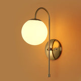 Modern Gold Double Globe Vanity Wall Sconce Light Image - 8