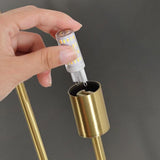 Modern Gold Dual Cylindrical LED Wall Sconce Light Image - 15