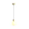 Modern Gold Frosted Glass Globe Pendant Light Image - 7