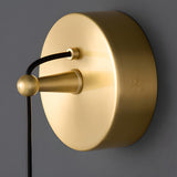 Modern Gold Frosted Glass Tube Pendant Wall Sconce Image - 15