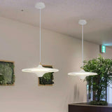 Modern Gold LED UFO Metal Dining Room Pendant Light Image - 2