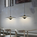 Modern Gold LED UFO Metal Dining Room Pendant Light Image - 4