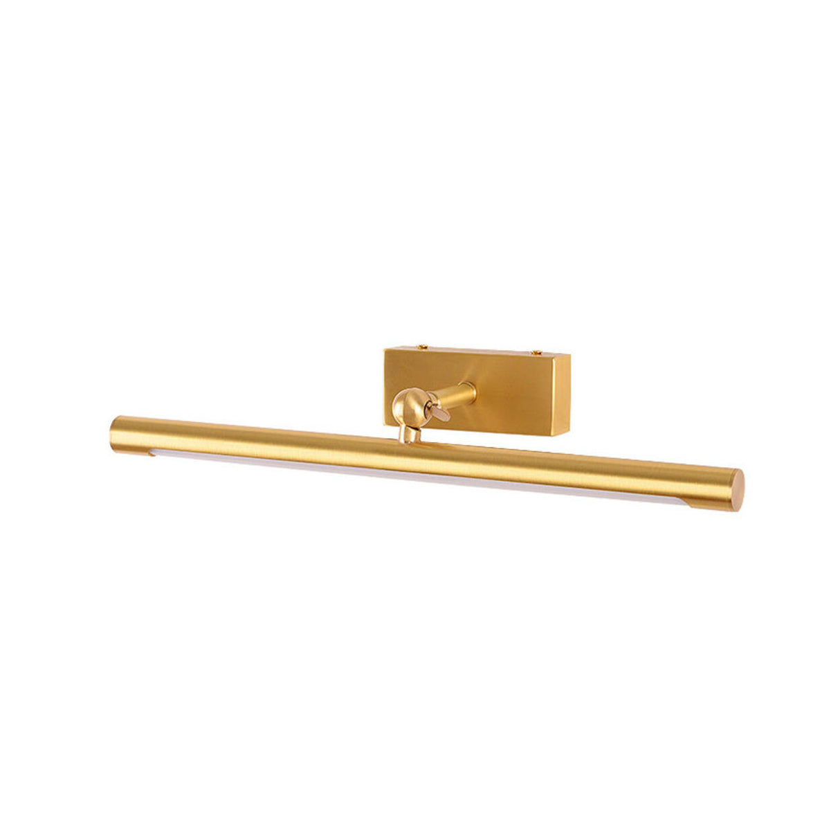 Modern Gold Tube LED Bathroom Vanity Wall Light Image - 5