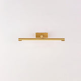 Modern Gold Tube LED Bathroom Vanity Wall Light Image - 6