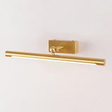 Modern Gold Tube LED Bathroom Vanity Wall Light Image - 7