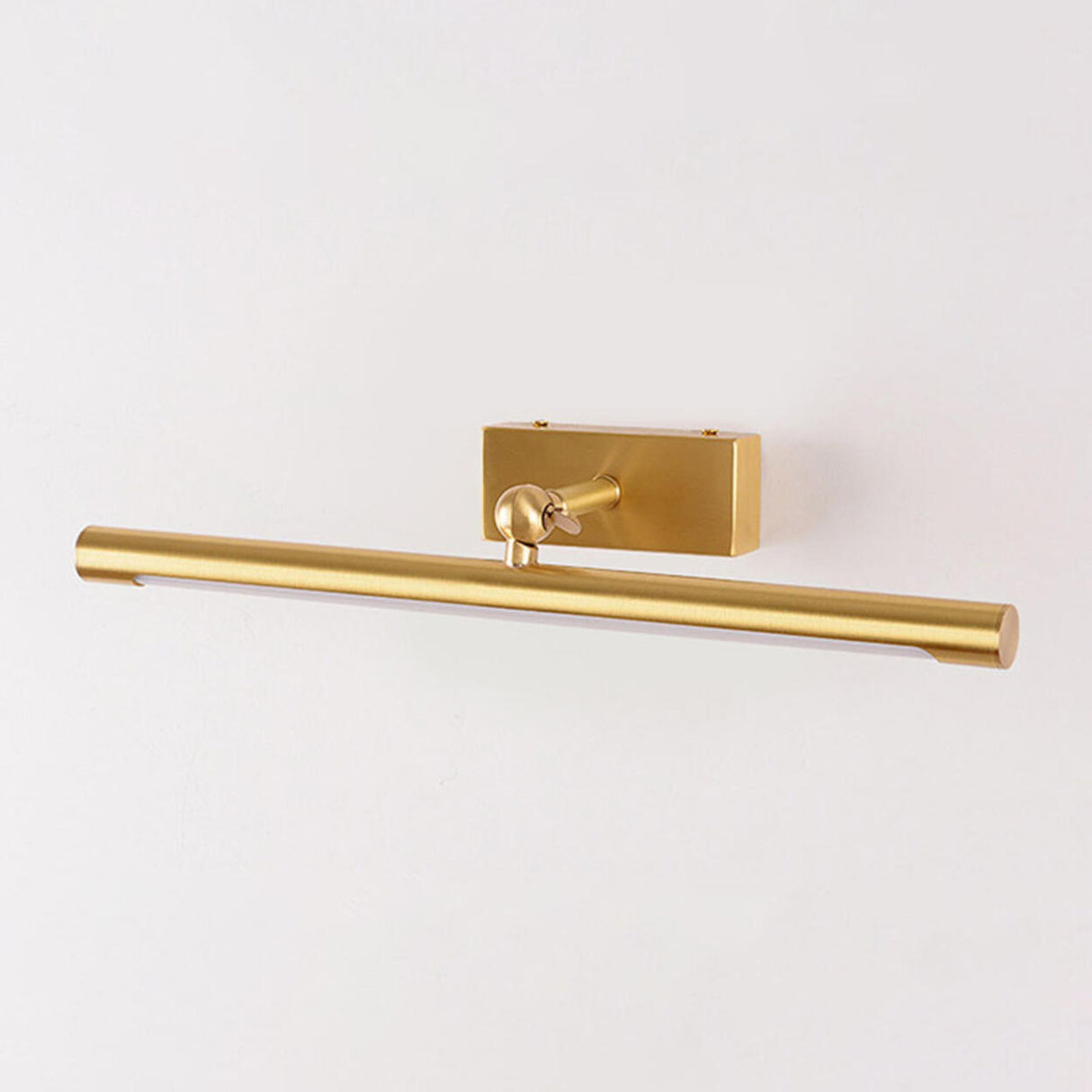 Modern Gold Tube LED Bathroom Vanity Wall Light Image - 9