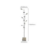 Modern Gold Vertical Branch Metal LED Floor Lamp Image - 19