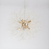 Modern Golden Firework Starburst Crystal Chandelier Image - 4