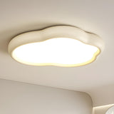 Modern Green Cloud-Shaped Flush Mount Ceiling Light Image - 15