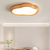 Modern Green Cloud-Shaped Flush Mount Ceiling Light Image - 21