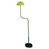 Modern Green Dome Metal Floor Lamp with Foot Switch Image - 10