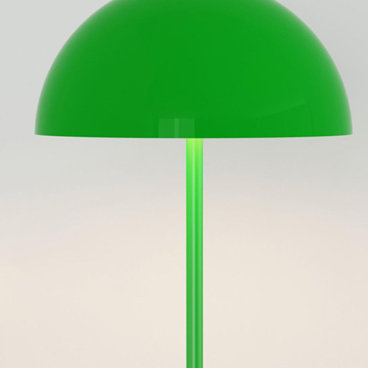 Modern Green Dome Metal Floor Lamp with Foot Switch Image - 13