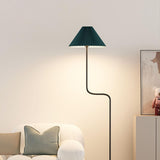 Modern Green Dome Metal Floor Lamp with Foot Switch Image - 18