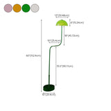 Modern Green Dome Metal Floor Lamp with Foot Switch #size