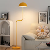 Modern Green Dome Metal Floor Lamp with Foot Switch Image - 3