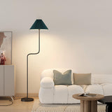 Modern Green Dome Metal Floor Lamp with Foot Switch Image - 8