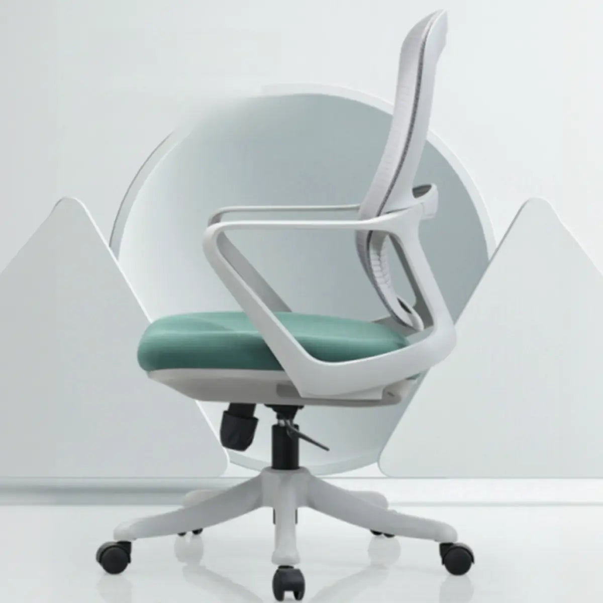 Modern Grey Adjustable Support Ergonomic Mesh Office Chair Image - 10