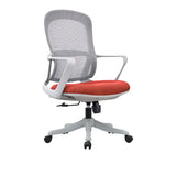 Modern Grey Adjustable Support Ergonomic Mesh Office Chair Image - 3