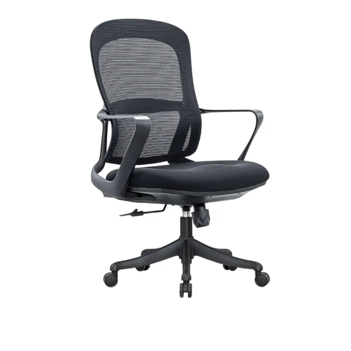 Modern Grey Adjustable Support Ergonomic Mesh Office Chair Image - 7