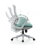 Modern Grey Adjustable Support Ergonomic Mesh Office Chair Image - 9