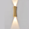 Modern Hourglass Design Up Down LED Wall Sconce Image - 3