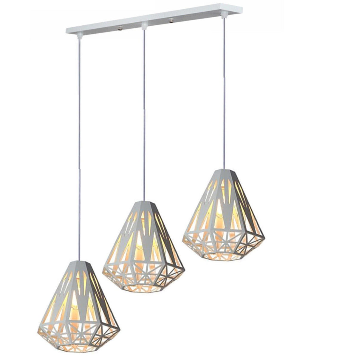 Modern Industrial Metal Geometric Pendant Lighting  Image - 10