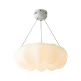 Modern Kids Room White Resin Cloud Pendant Chandelier Image - 5