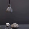 Modern Kitchen Island Metal Silver Dome Pendant Light Image - 3