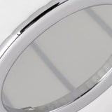 Modern Lantern Oval UFO White Silk Pendant Light Image - 14