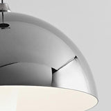 Modern Layered Acrylic Dome LED Pendant Light Image - 11