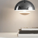 Modern Layered Acrylic Dome LED Pendant Light Image - 13