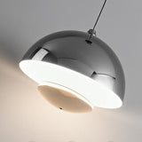 Modern Layered Acrylic Dome LED Pendant Light Image - 9