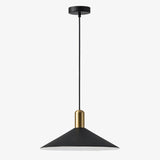 Modern LED Antique Conical Matte Cone Pendant Light Image - 14