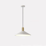 Modern LED Antique Conical Matte Cone Pendant Light Image - 2