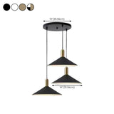 Modern LED Antique Conical Matte Cone Pendant Light Image - 21