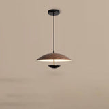 Modern Led String Pendant Light Wood and Black  Image - 9