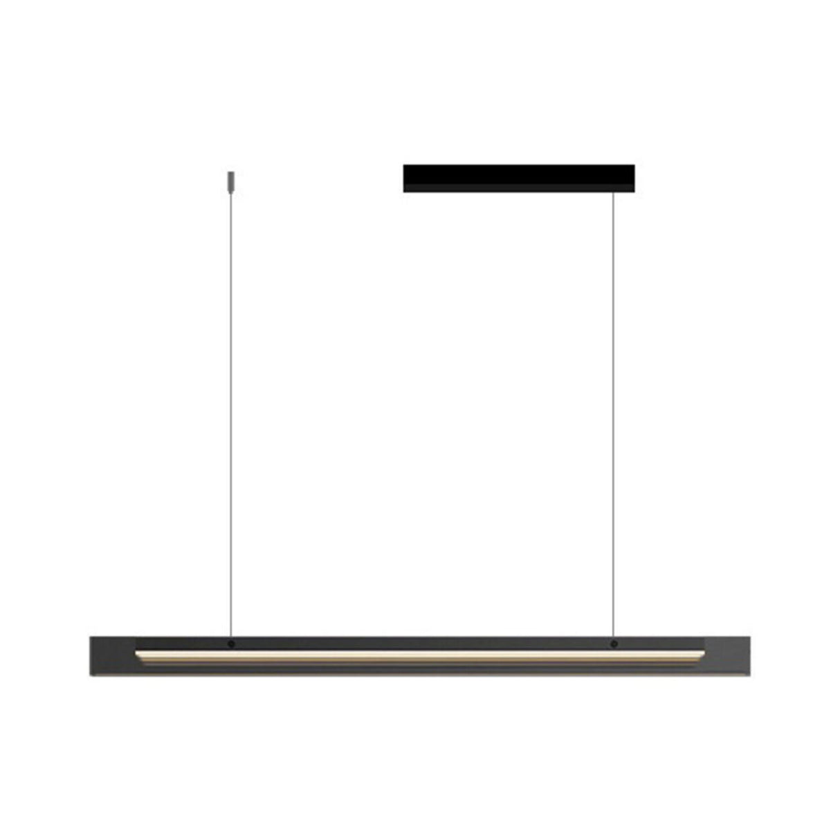 Modern Linear Adjustable LED Island Pendant Light Image - 5