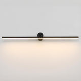 Modern Linear LED Vanity Light with Cylindrical Base Image - 16