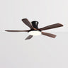 Modern Living Room 5 Wood Blades LED Ceiling Fan Light Image - 6