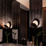 Modern Lunar Eclipse Design Metal LED Wall Sconce Image - 27