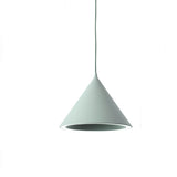 Modern Macaron Color Cone Metal Pendant Light Image - 3