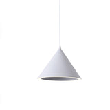 Modern Macaron Color Cone Metal Pendant Light Image - 9