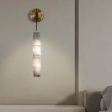 Modern Marble Effect Pendant Wall Sconce Image - 5