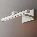 Modern Matte Black Cylinder LED Vanity Wall Light Image - 15